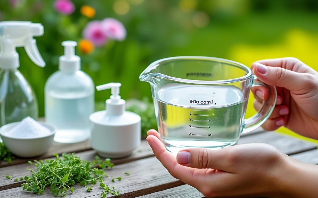 découvrez comment doser correctement le vinaigre blanc pour créer un désherbant naturel et efficace afin d'éliminer les mauvaises herbes sans produits chimiques.