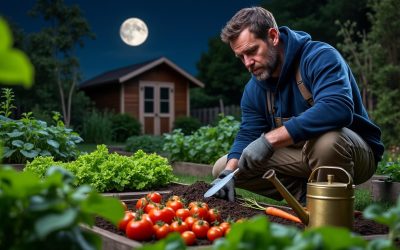 Jardiner avec la lune : astuces pour un potager en pleine santé