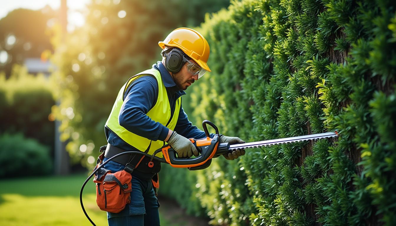 découvrez comment le taille haies électrique sur perche facilite l'entretien de votre jardin en offrant une coupe précise et sans effort pour un extérieur toujours impeccable.