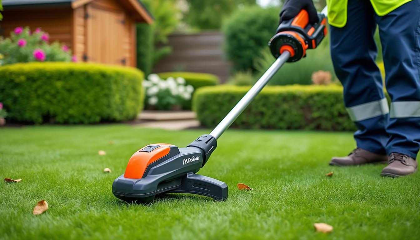 découvrez notre guide complet pour choisir et utiliser efficacement votre rotofil à batterie, l'outil idéal pour un jardinage précis et sans fil.