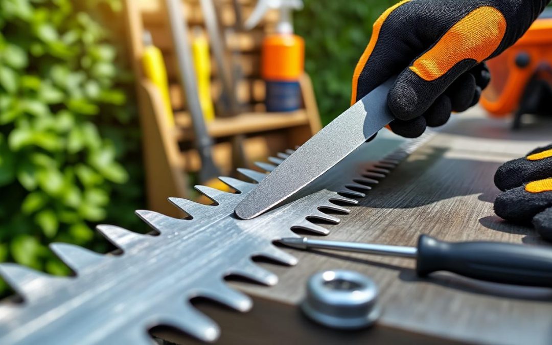 Les astuces essentielles pour affûter efficacement votre taille-haie