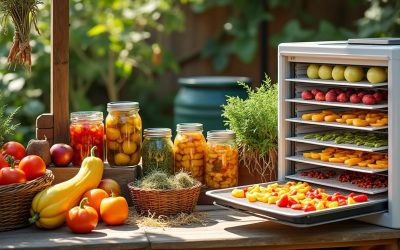 Les meilleures méthodes pour préserver durablement les récoltes de votre jardin