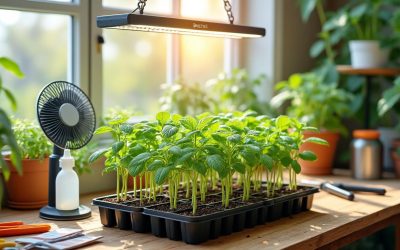 Astuces efficaces pour éviter que vos semis de tomates ne s&rsquo;étirent