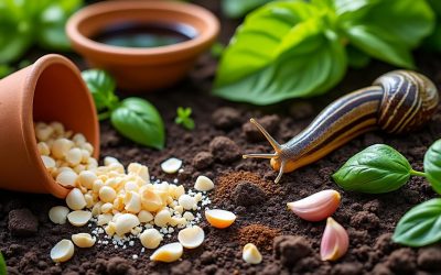 Astuces efficaces pour repousser escargots et limaces de votre jardin