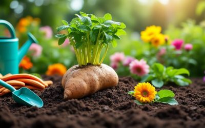 Comment réussir la germination des patates douces pour un jardin florissant
