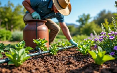 Économiser l&rsquo;eau au jardin : astuces écologiques et faciles pour un arrosage intelligent