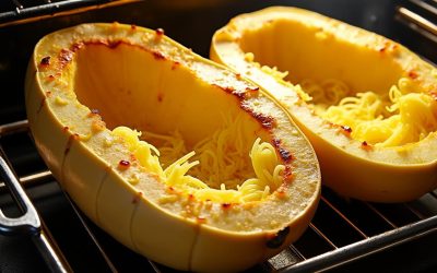La méthode simple et gourmande pour cuire une courge spaghetti au four