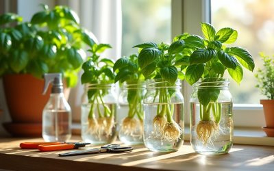 Les astuces pour réussir facilement la bouture de basilic chez soi