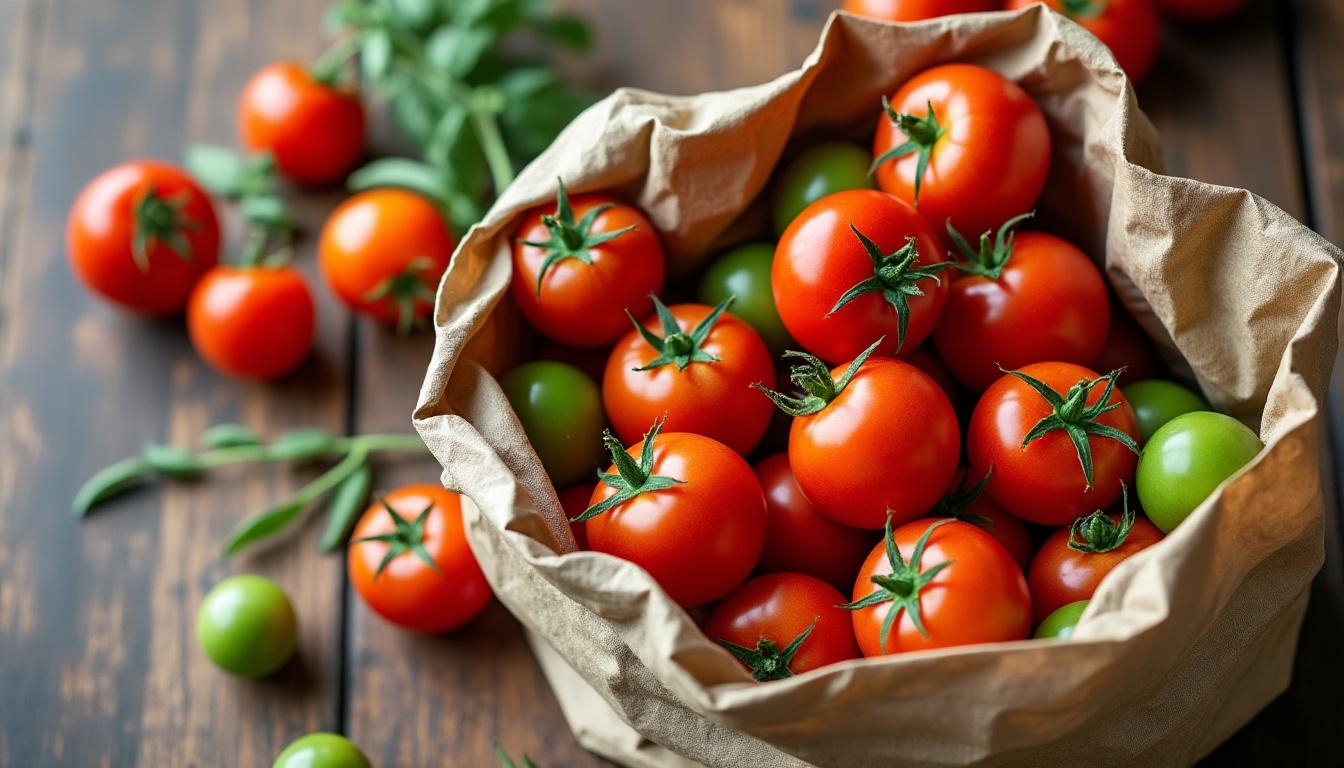 Les secrets pour faire mûrir une tomate verte rapidement et naturellement 1 découvrez comment faire mûrir une tomate verte rapidement et naturellement grùce à nos astuces efficaces et simples à appliquer chez vous.