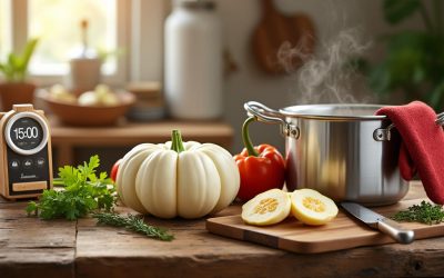 Pâtisson blanc : guide complet des méthodes, temps de cuisson et conseils pratiques