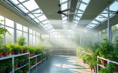 Techniques efficaces pour réduire la température dans votre serre