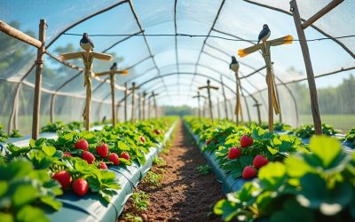 Accueil 10 Astuces efficaces pour préserver vos fraisiers des attaques des oiseaux