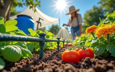 Accueil 9 Astuces efficaces pour préserver votre jardin lors des fortes chaleurs