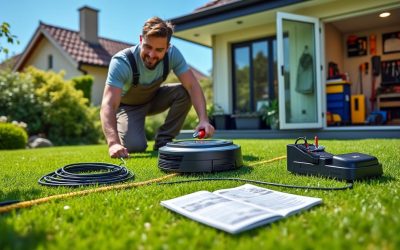 Comment installer votre robot tondeuse en toute simplicité