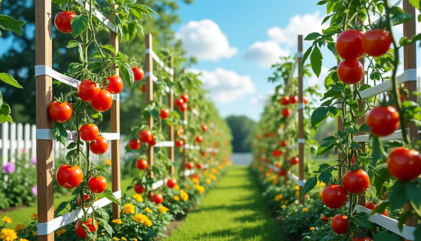 découvrez notre guide essentiel pour réussir la plantation des plants de tomates, avec des conseils pratiques pour un jardinage facile et des récoltes abondantes.