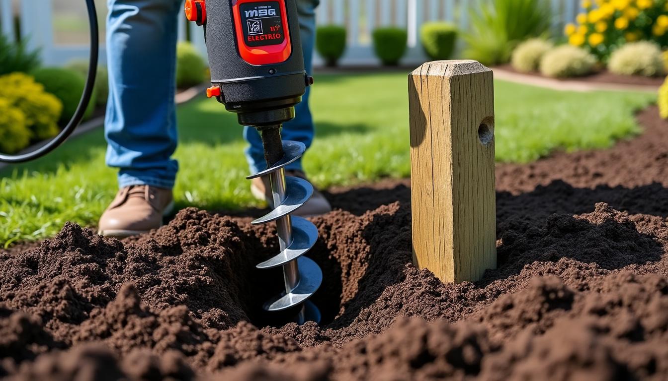 découvrez notre guide pratique pour installer un piquet facilement et rapidement grâce à une tarière électrique. suivez nos conseils étape par étape pour un travail efficace et sans effort.