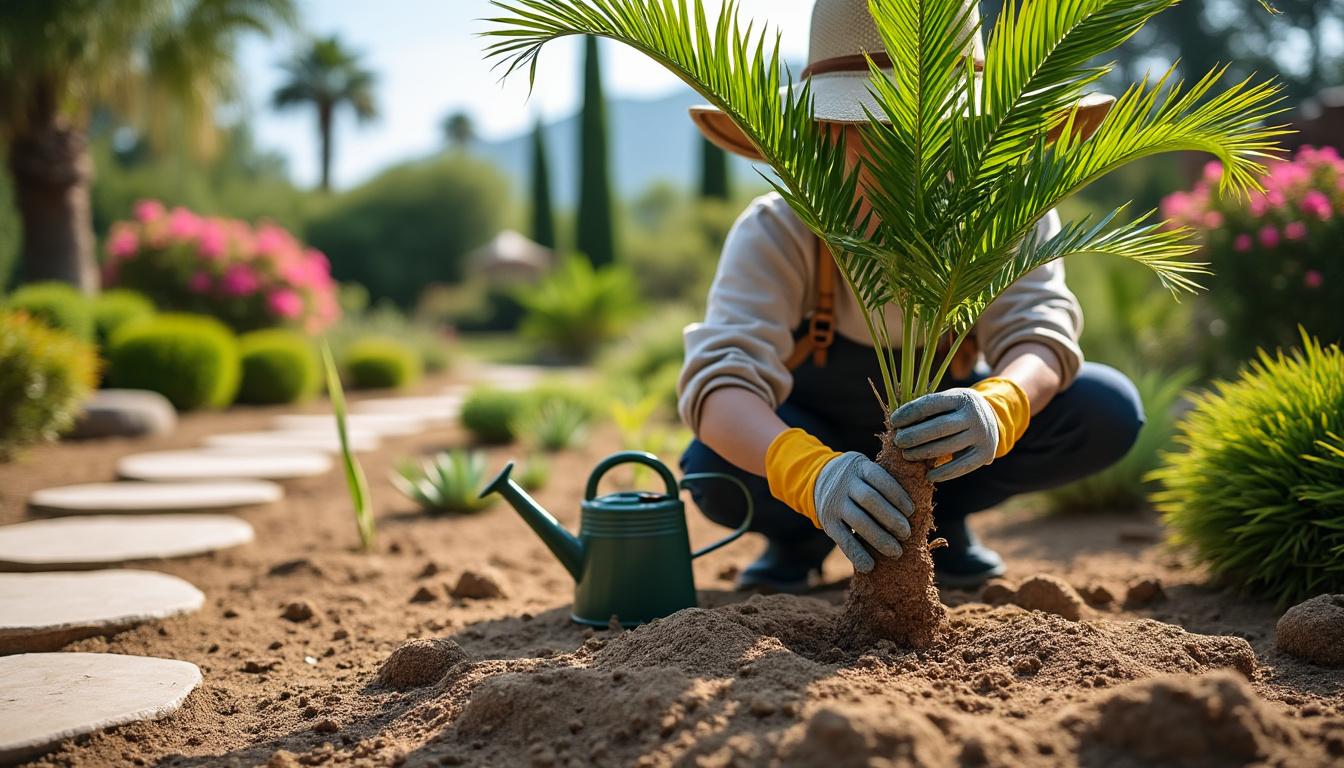 découvrez notre guide pratique pour réussir la plantation d’un palmier chez vous, avec des conseils essentiels pour choisir l’emplacement, préparer le sol et entretenir votre palmier facilement.