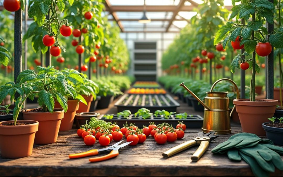 découvrez notre guide complet pour maîtriser la culture de tomates en serre et réussir un potager productif et sain toute l'année.
