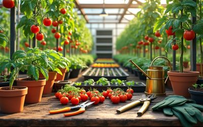 Les clés pour maîtriser la culture de tomates en serre : guide complet pour un potager réussi