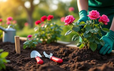 Accueil 11 Les secrets pour réussir la plantation de votre rosier