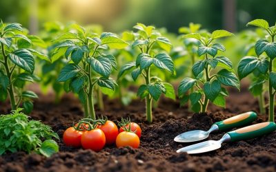Accueil 14 Les secrets pour réussir la plantation des tomates en pleine terre