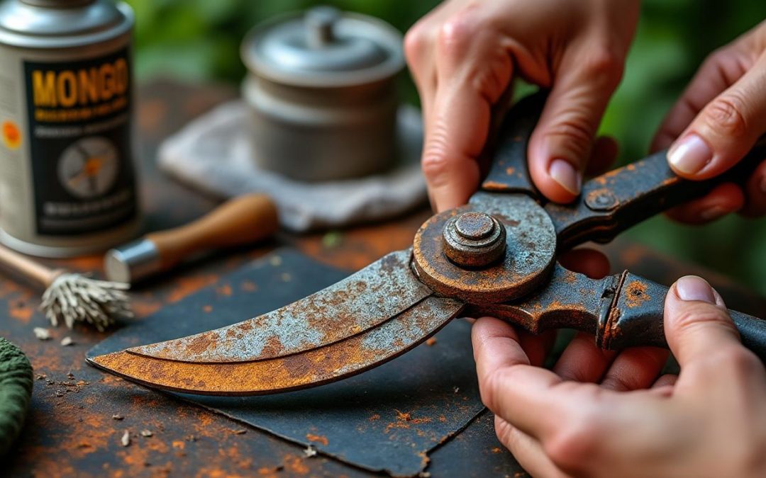 découvrez nos conseils et astuces pour redonner vie à votre sécateur rouillé grâce à un nettoyage efficace et facile. prolongez la durée de vie de vos outils de jardinage dès aujourd'hui !