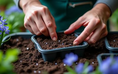 Réussir le semis des agapanthes bleues