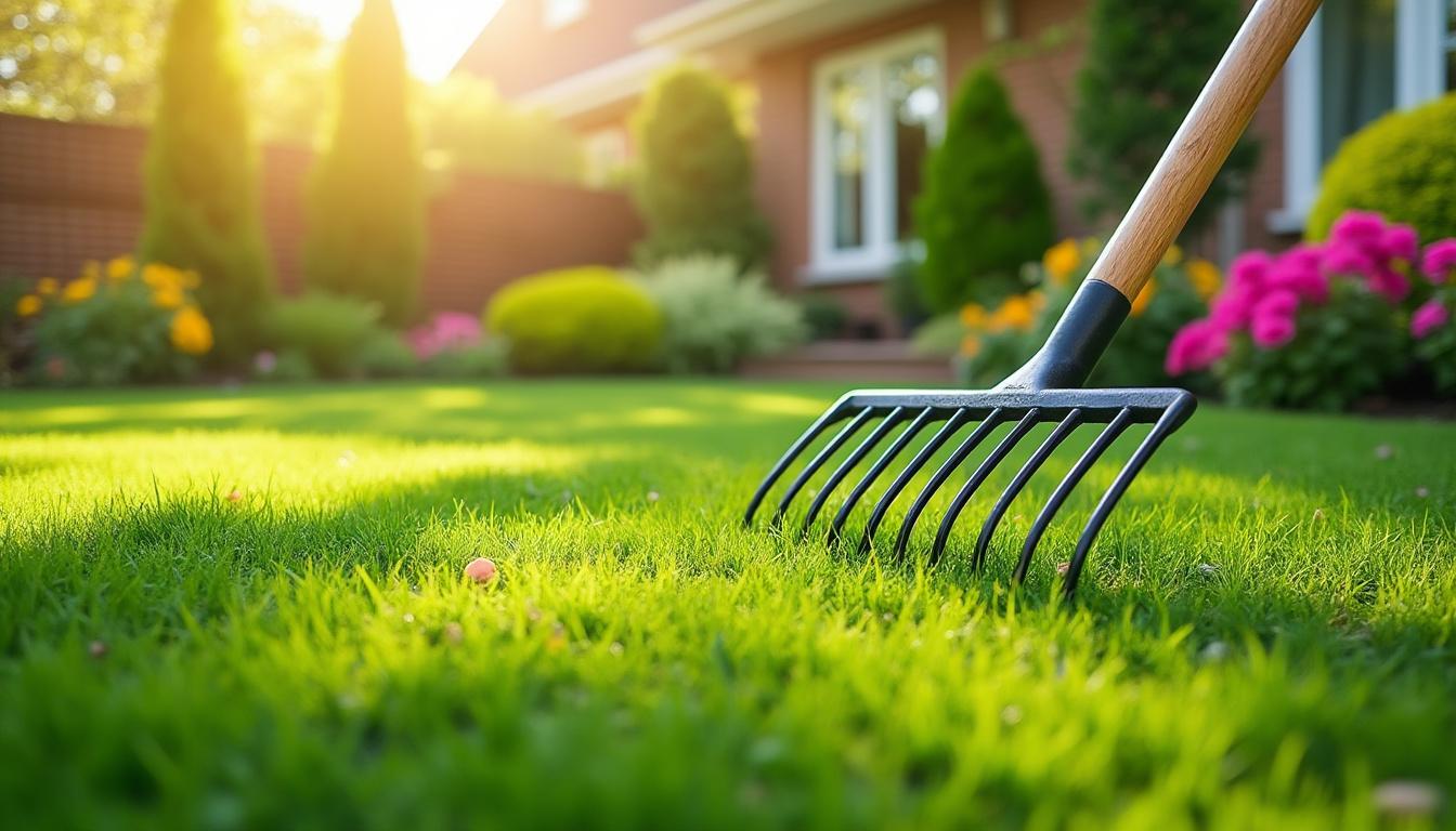 découvrez notre guide pratique pour maîtriser l'utilisation d'un scarificateur et entretenir un gazon en pleine santé toute l'année.