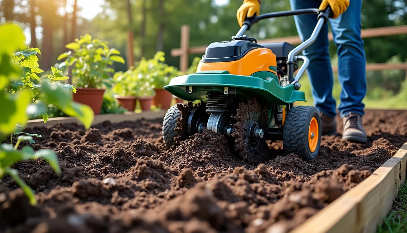 découvrez comment bien utiliser une motobineuse électrique grâce à notre guide pratique complet, pour un jardinage efficace et sans effort.