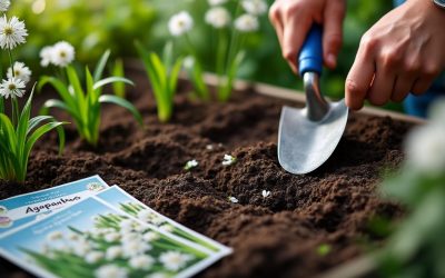Guide pratique pour semer des graines d&rsquo;agapanthes blanches : étapes et conseils