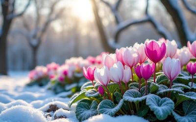 Le cyclamen peut-il survivre aux rigueurs de l&rsquo;hiver en extérieur ?
