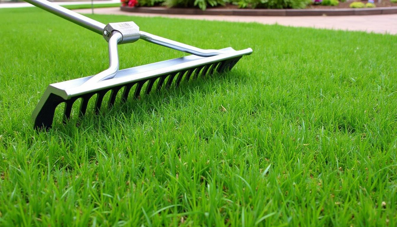 découvrez comment le scarificateur peut devenir un outil efficace pour lutter contre les mauvaises herbes et améliorer la santé de votre pelouse.