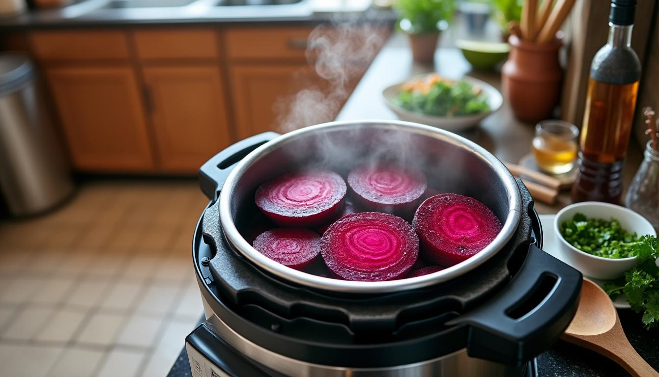 découvrez comment maîtriser la cuisson express des betteraves rouges à la cocotte minute pour gagner du temps et conserver toutes leurs saveurs.