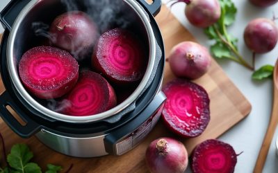 Maîtriser la cuisson express des betteraves rouges à la cocotte minute
