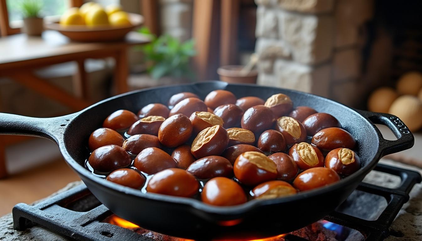 apprenez à préparer rapidement une savoureuse confiture de châtaignes maison grâce à notre recette simple et gourmande.