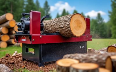 Une fendeuse de bûches de 5 tonnes : est-ce assez puissant pour vos besoins ?