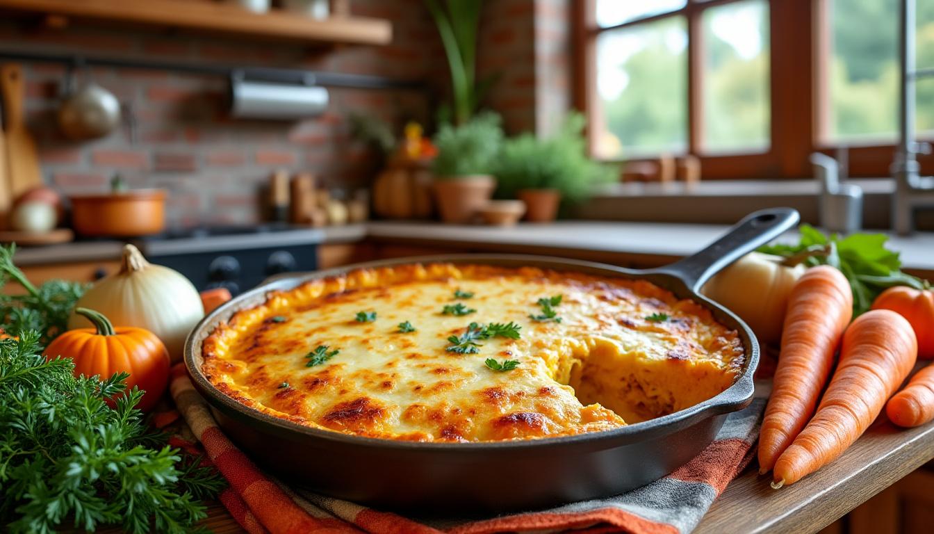 découvrez notre recette simple et rapide pour un délicieux gratin de potimarron, parfait pour régaler toute la famille avec des saveurs automnales.