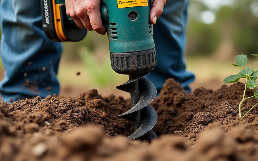 découvrez si une tarière électrique peut être utilisée pour forer une terre compacte, ses avantages, ses limites et les meilleures pratiques pour un forage efficace.