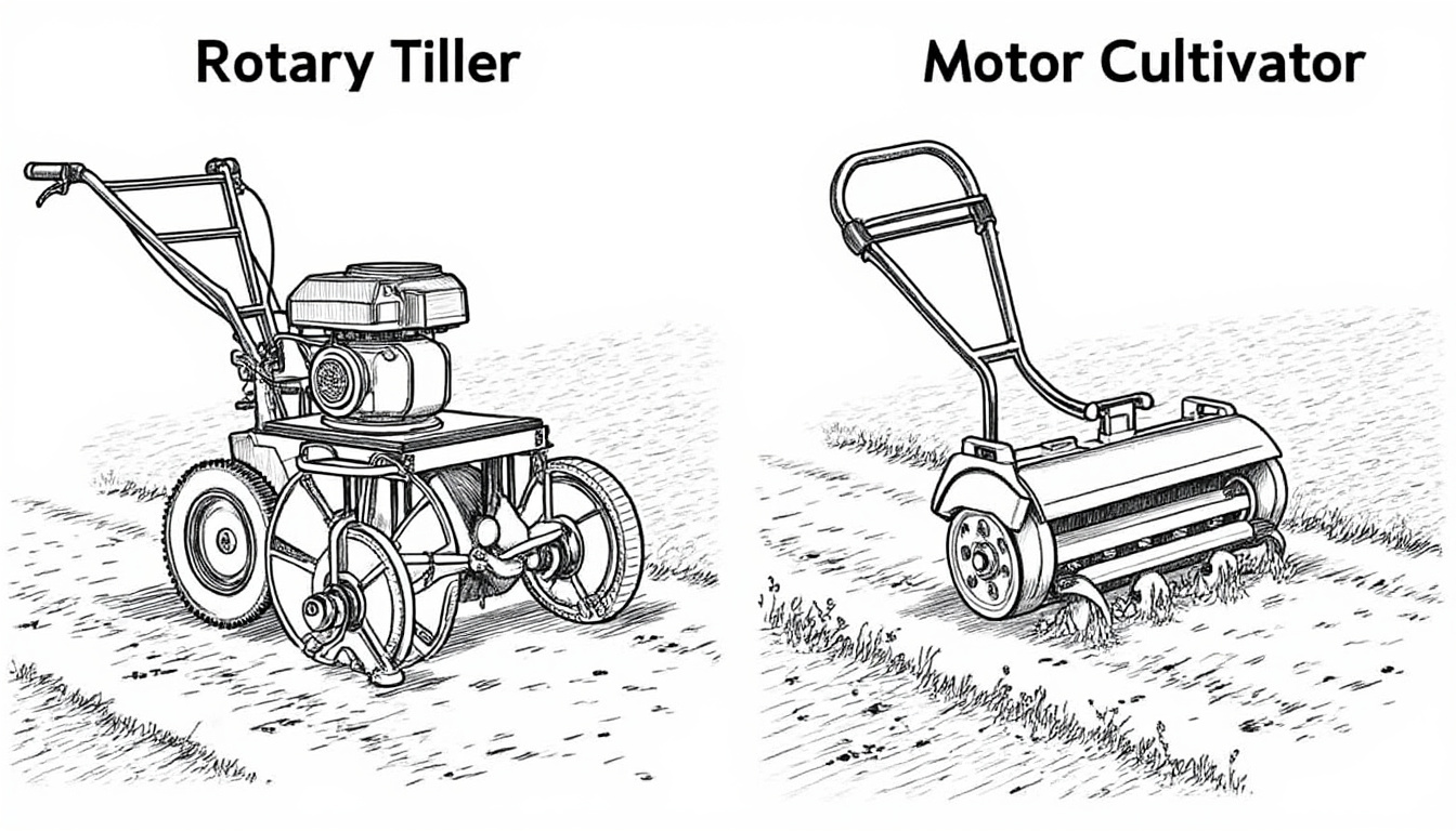 Labourer son jardin : est-ce possible avec une motobineuse ? 2 découvrez si la motobineuse est adaptée pour labourer votre jardin et facilitez vos travaux de jardinage avec cet équipement pratique et efficace.