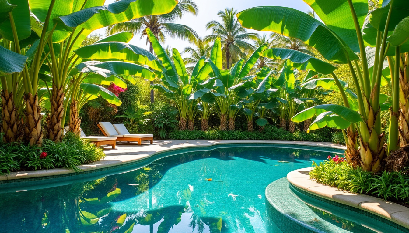 Peut-on cultiver un bananier à proximité de sa piscine ? 2 découvrez si vous pouvez cultiver un bananier prÚs de votre piscine, les avantages, les précautions à prendre et les conseils pour un jardin exotique réussi.