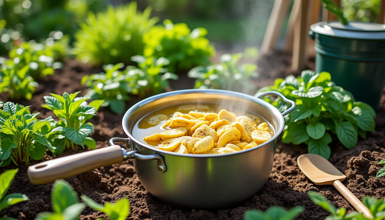 Comment préparer et utiliser le purin de banane pour votre jardin 1 découvrez comment préparer et utiliser le purin de banane pour fertiliser naturellement votre jardin et stimuler la croissance de vos plantes.