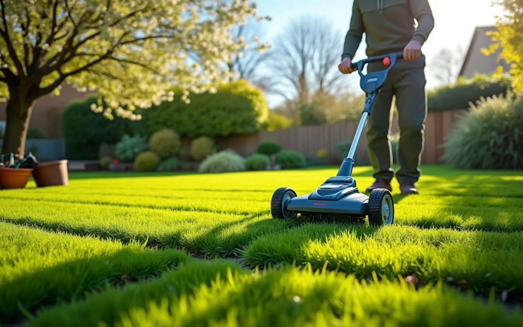 découvrez le meilleur moment pour scarifier votre pelouse avec notre guide pratique, afin d'avoir une pelouse saine et bien entretenue toute l'année.